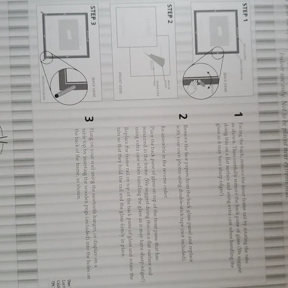 Glass Float Collage Frame - Picture 2 of 3